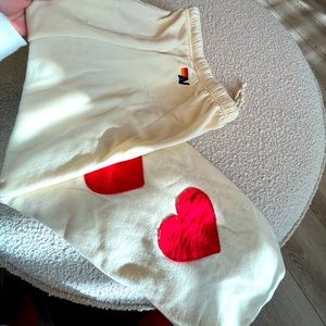 Aviator Nation Heart Sweatpants